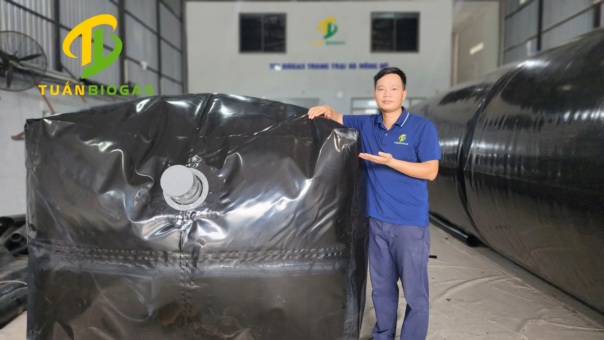 Mặt bích và phụ kiện thông minh giúp việc lắp đặt túi biogas trở nên cực kỳ đơn giản