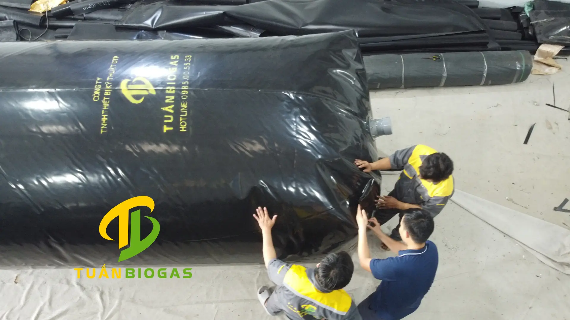 Phiếu cam kết bảo hành 5 năm 1 đổi 1 chính hãng Tuấn Biogas trao tận tay khách hàng
