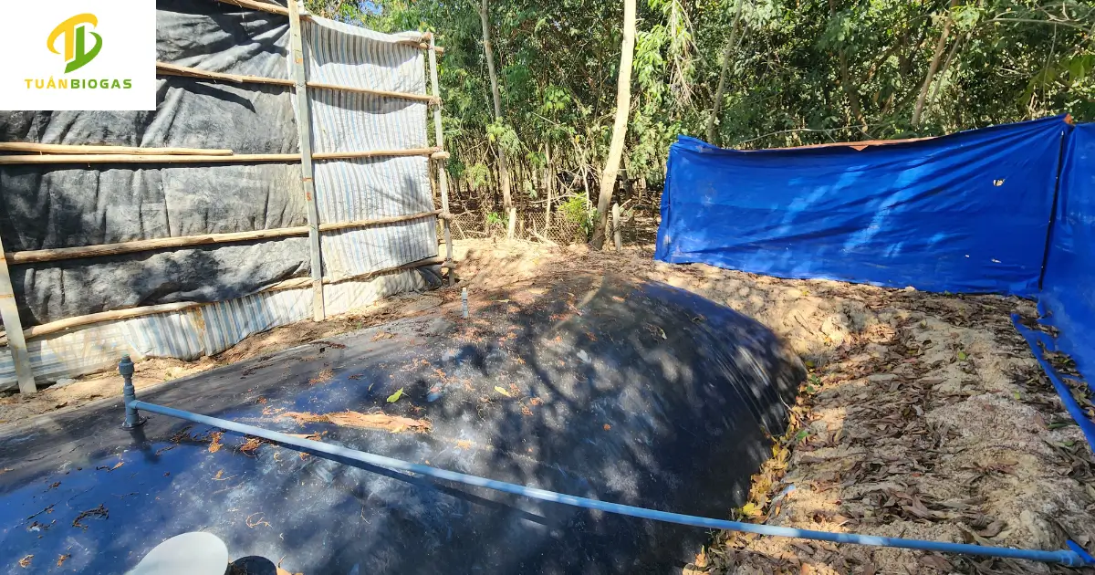Phiếu cam kết bảo hành 5 năm 1 đổi 1 chính hãng Tuấn Biogas bàn giao cho khách hàng